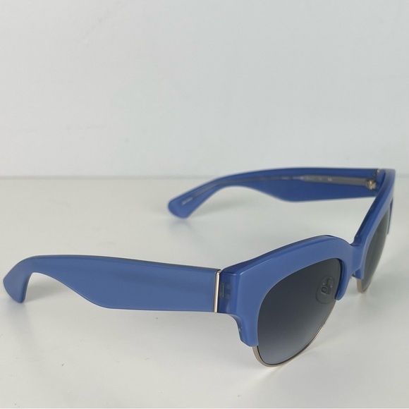 KATE SPADE BLUE CAT-EYE SUNGLASSES - Picture 8 of 14